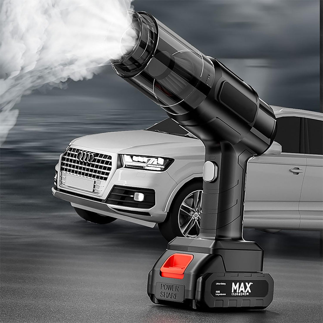 Vacuum Cleaner 4-IN-1 Small And Super Powerful 120w 5000pa Vacuum Handheld Vacuum Cleaner, Wireless Charging