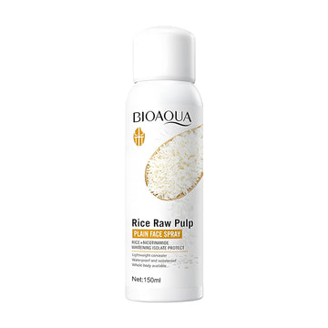 Roll over image to zoom in Rice puree moisturizing spray, nicotinamide concealer brightening face Mists 150ml (5.29oz)