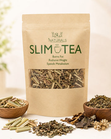 Naturals Slim Tea – Herbal Detox Tea for Weight Management and Metabolism Support